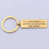 Family Name Sweet House Keychain