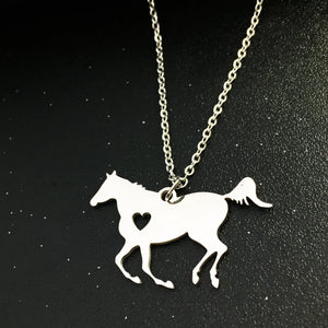 Horse Lover Gift Horse Jewelry Racing Horse Necklace YP6029