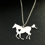 Horse Lover Gift Horse Jewelry Racing Horse Necklace YP6029