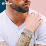 Personalized ID Jewelry Therapy Healing Magnetic Bracelets for Men