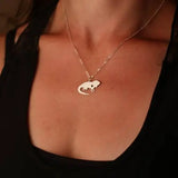 Personalized Iguana Necklace Lizard Charm Reptile Gift