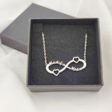 Personalized Infinity Name Love Necklace Stainless Steel Jewelry