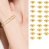 Personalized Initial Heart Bangle, Letter Cuff Bracelet, Engraving Jewelry