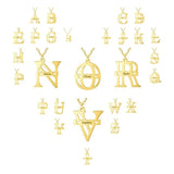 Personalized Initial Letter Necklace Name Engraved Choker Necklaces