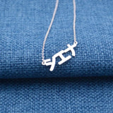 Custom Hiragana Name Necklace Stainless Steel Japanese Katakana Pendant