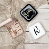 Personalized Jewellery Box Ring box Travel Jewellery Case