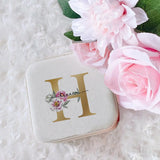 Personalized Jewelry Boxes Bridesmaid Gift Women Travel Jewelry Case