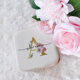 Personalized Jewelry Boxes Bridesmaid Gift Women Travel Jewelry Case