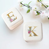 Personalized Jewelry Box Bridesmaid Gift Maid of Honor Travel Case