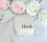 Personalized Bridesmaid Jewelry Box Gift for Women