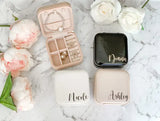 Personalized Bridesmaid Jewelry Box Gift for Women