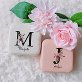 Personalized Jewelry Case Bridesmaid Proposal Organizer Christmas Gift