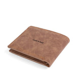 Personalized Mens Engraved Photo Leather Wallet - Bifold Wallet
