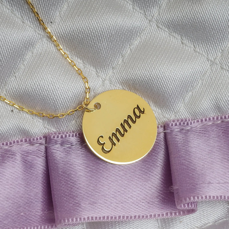 Custom Name Necklace Stainless Steel Personalized Gift