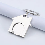 Personalized Key Chain Lettering Shopping Cart Pluggable High