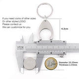 Personalized Key Chain Lettering Shopping Cart Pluggable High