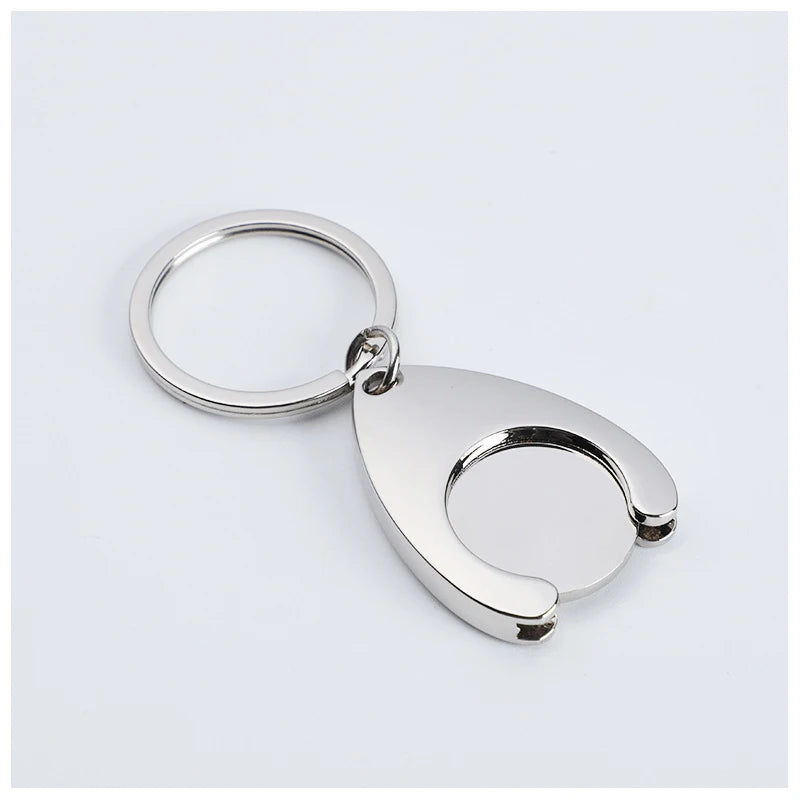 Personalized Key Chain Lettering Shopping Cart Pluggable High
