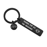Personalized Stainless Steel Key Chain Gift - Laser Engraved Keychain