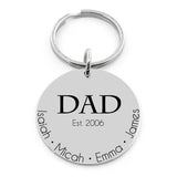 Customized Key Chain Gift for Dad Grandpa