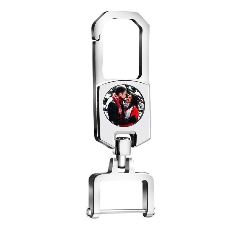 Customized Name Photo Keychain