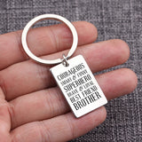 Courageous Personalized Superhero Keychain