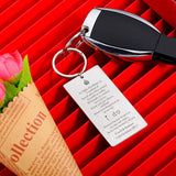 Personalized Keychain Name Valentines Gift Key Chains For Couple