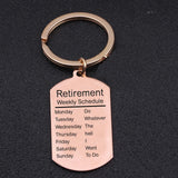 Retirement Keychain: Do Whatever I Want To Do