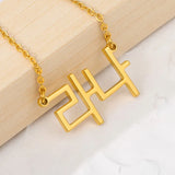 Custom Name Necklaces Stainless Steel Pendant Necklace