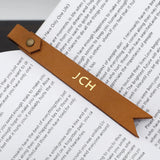 Personalized Leather Bookmark, Book Mark, Name Bookmark, Reading Gift