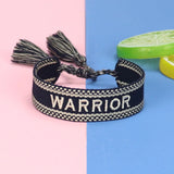 Personalized Cotton Weaving Tassel Sports Bracelets