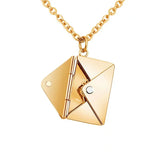 Personalized Secret Love Note Necklace