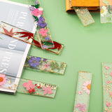 Floral Resin Bookmark With Tassel DIY Natural Dried Flower Bookmarks