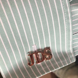Monogrammed Initials Cufflinks Wedding Cuff links Men Jewelry