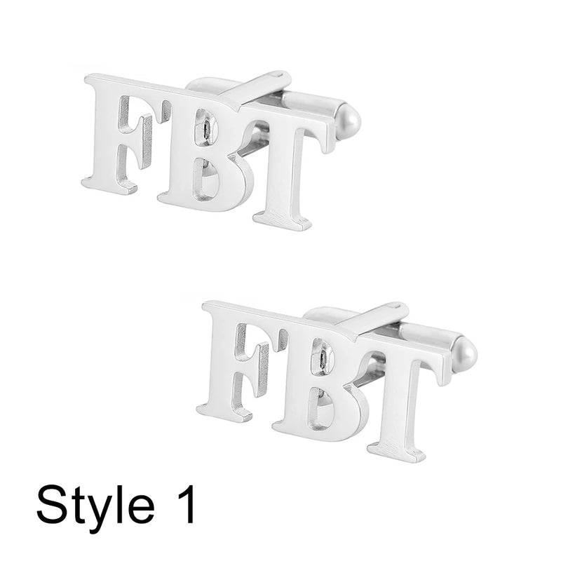 Personalized Name Cufflinks Custom Mens Jewelry Wedding Groom Gift