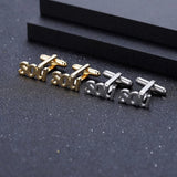 Personalized Name Cufflinks Stainless Steel Shirt Button