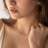 Personalized Letter Pendant Necklace Stainless Steel Name Jewelry for Women