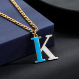 Personalized Enamel Necklace for Women