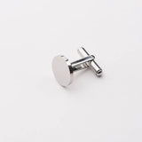Personalized Man Cufflinks Stainless Steel Shirt Cuff Button Wedding