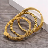 Personalized Roman Alphabet Bracelet Set Men's Classic With Box