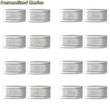 Engraved Stainless Steel Tuxedo Cufflinks for Men