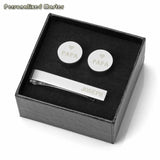 Personalized Master Name Symbol Cufflinks Set