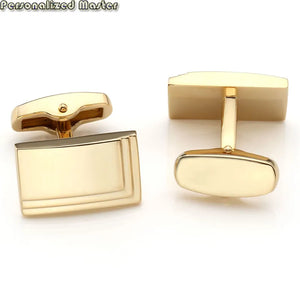 Personalized Stainless Steel Cufflink Set
