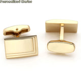 Personalized Stainless Steel Cufflink Set
