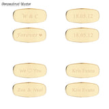 Personalized Stainless Steel Cufflink Set