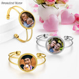 Customizable Picture Cuff Bracelet for Girls