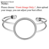 Customizable Picture Cuff Bracelet for Girls