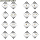 Personalized Master Cufflinks Stainless Steel for Men