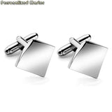 Personalized Master Cufflinks Stainless Steel for Men