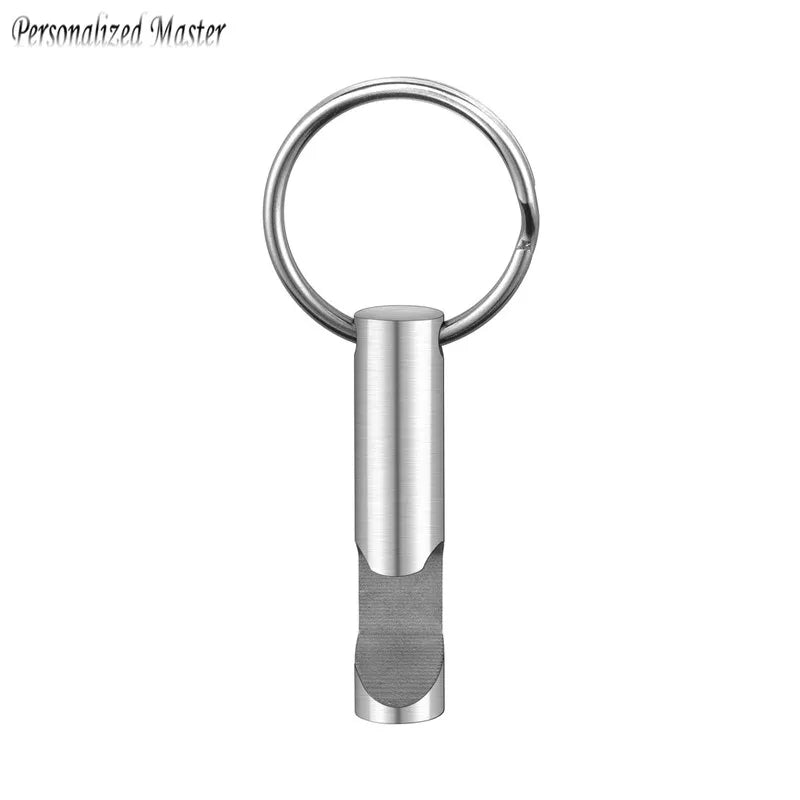 Custom Engraved Keychain Bottle Opener Father's Day Gift