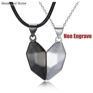 Couples Necklaces Magnetic Heart Pendant Necklace For Lover